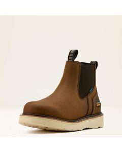 Ariat Men's Rebar Wedge Chelsea Waterproof Work Boot