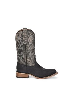 Circle G Teen Girl's Embroidery Square Toe Boot