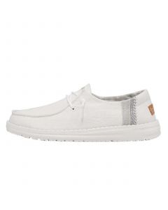 Hey Dude Women's Wendy Linen Natural White