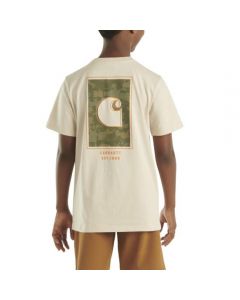 Carhartt Boys Short-Sleeve Camo Graphic T-Shirt