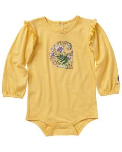 Carhartt Infant Long-Sleeve Wildflower "C" Bodysuit