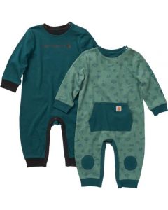 Carhartt Infant Long-Sleeve Camp Print Coverall Set