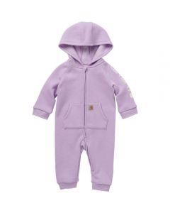Carhartt Infant Long-Sleeve Fleece Zip-Front Hooded Coverall