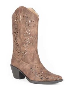 Roper Women's Alisa Glitter Western Boots