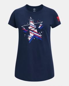 Under Armour Girl's Freedom Foil T-Shirt