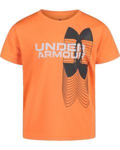 Under Armour Kids Split Logo Hybrid Short Sleeve