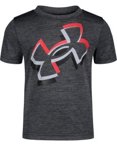 Under Armour Boys Big Logo Pop Short Sleeve