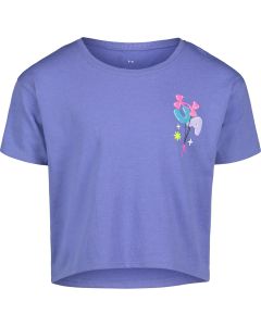 Under Armour Girls Bubble Wordmark Short Sleeve