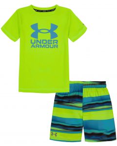 Under Armour Kids Serenity Stripe Swim Set