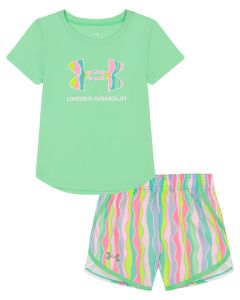 Under Armour Toddler Printed Woven Short Set