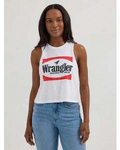 Wrangler Women's Festival Crop Graphic Tank