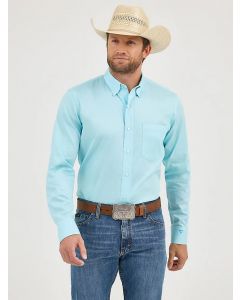 Wrangler Men's Cody Johnson One Pocket Button Down Shirt