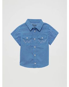 Wrangler Toddler Short Sleeve Western Snap Shirt