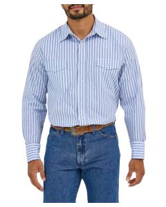 Wrangler Men's Wrinkle Resist Snap Shirt