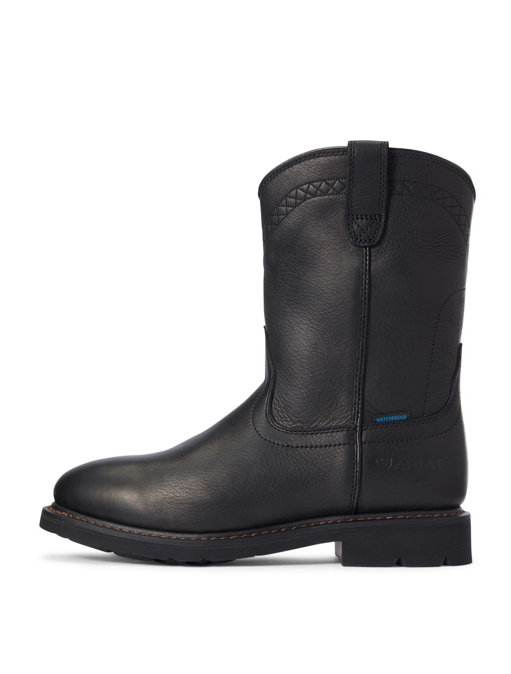 Ariat Men s Sierra Waterproof Black Work Boot