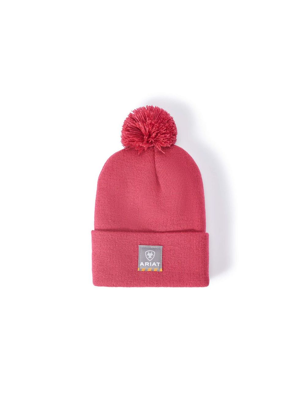 Ariat Women's Rebar Pom Beanie Crab Apple
