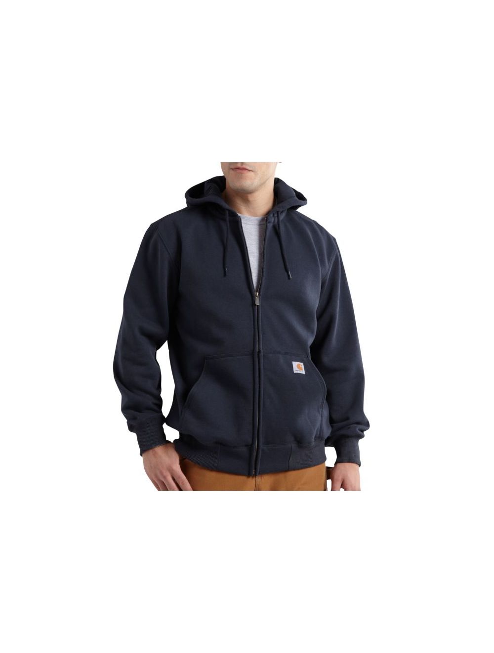 Carhartt Black Rain Defender Paxton Heavyweight Hooded Sweatshirt