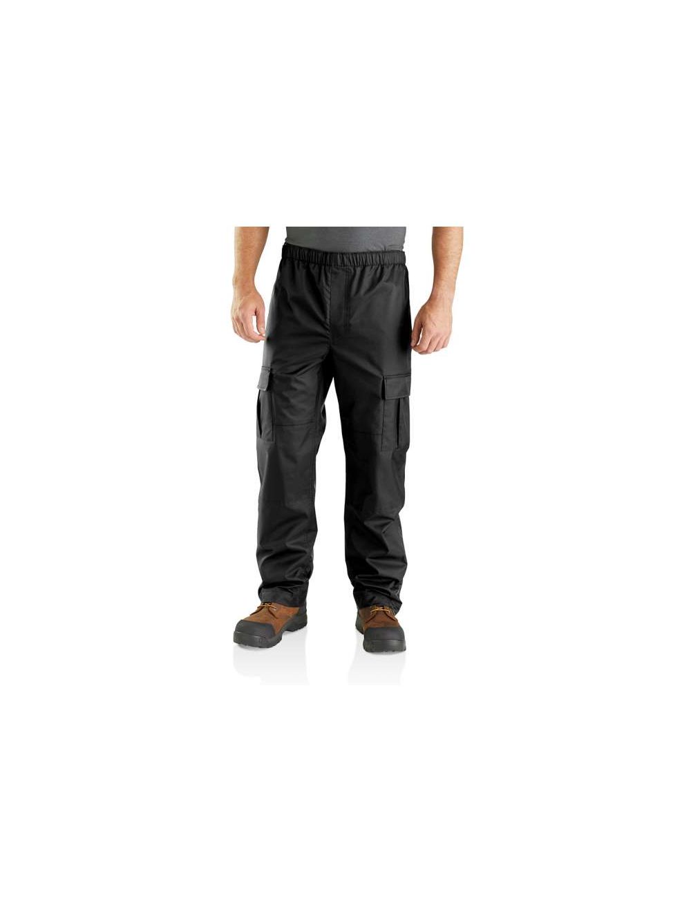 Carhartt Storm Defender Waterproof Rain Pants - Black