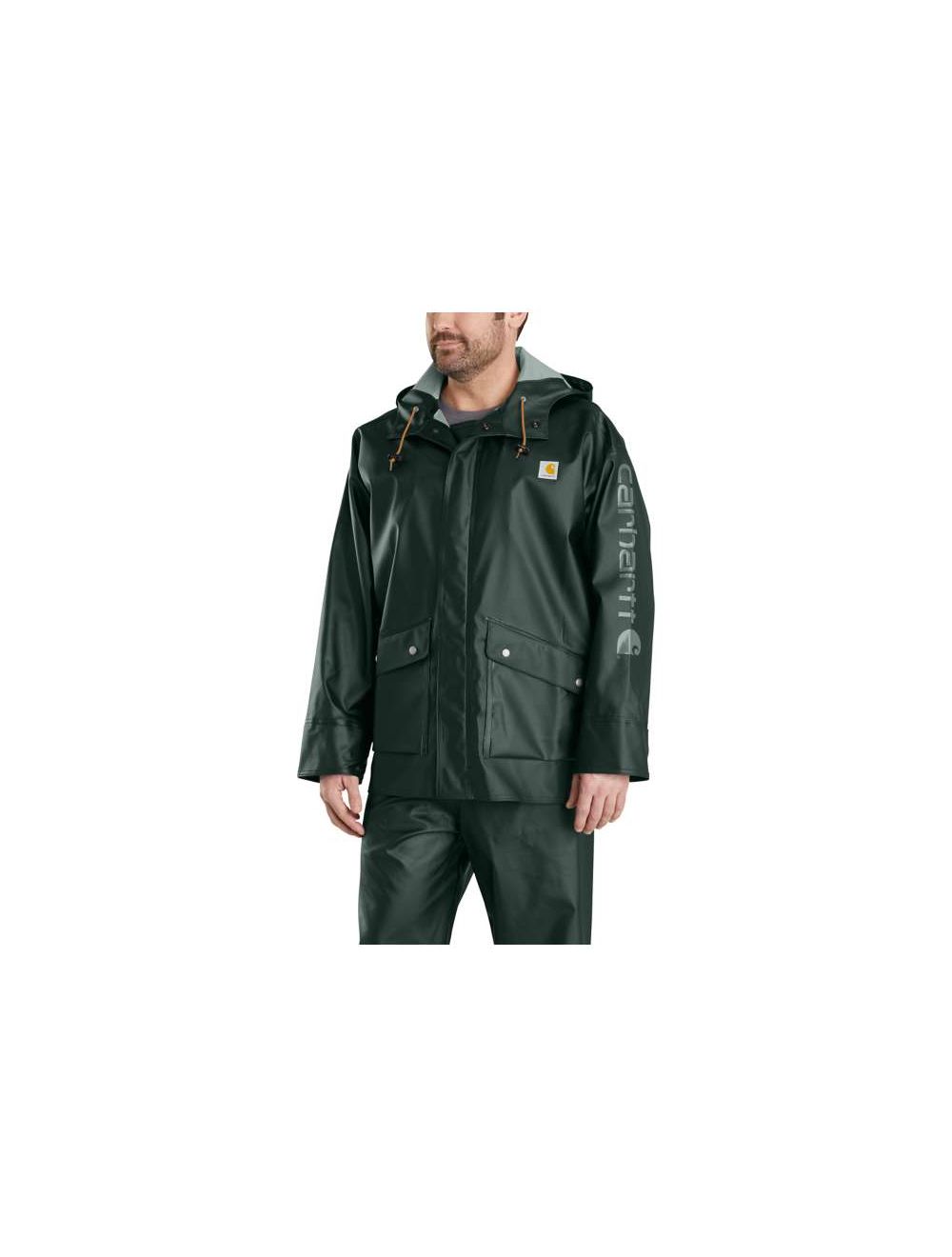 Carhartt Men's Midweight Waterproof Rainstorm Jacket BIG & TALL