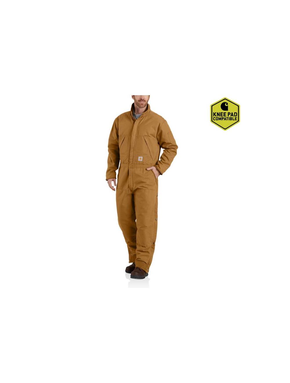 Carhartt Washed Duck Insulated Coverall | Black | XL