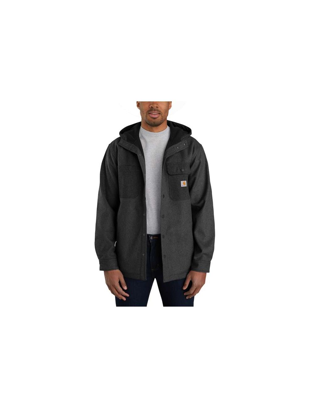 Carhartt Men's Rain Defender Relaxed Fit Heavyweight Hooded