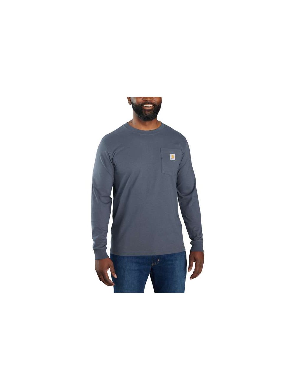 men's relaxed fit long sleeve shirt