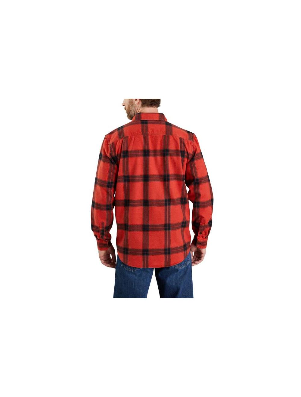 Carhartt heavy flannel on sale shirt
