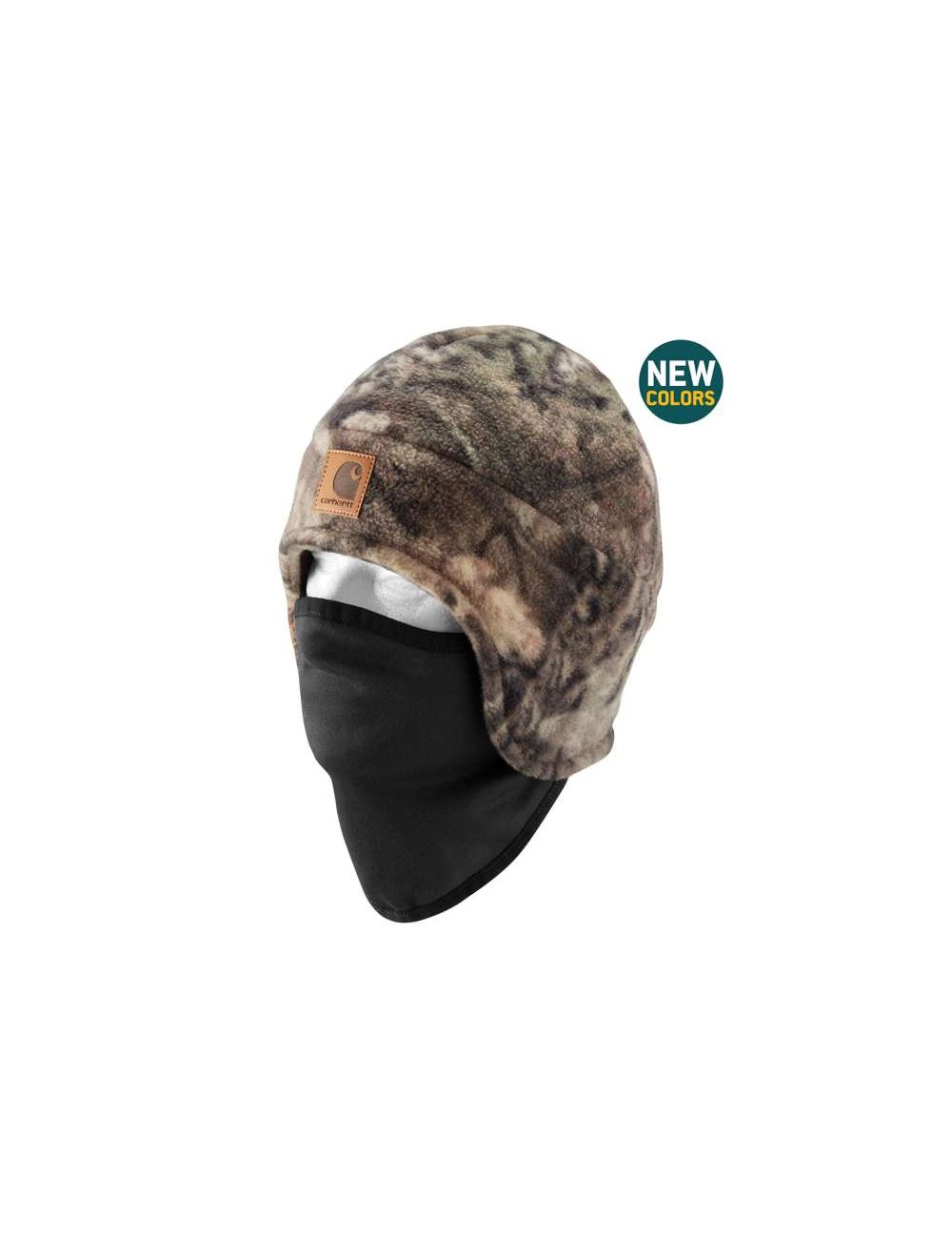 Carhartt Men's Camo Fleece 2-in-1 Headwear