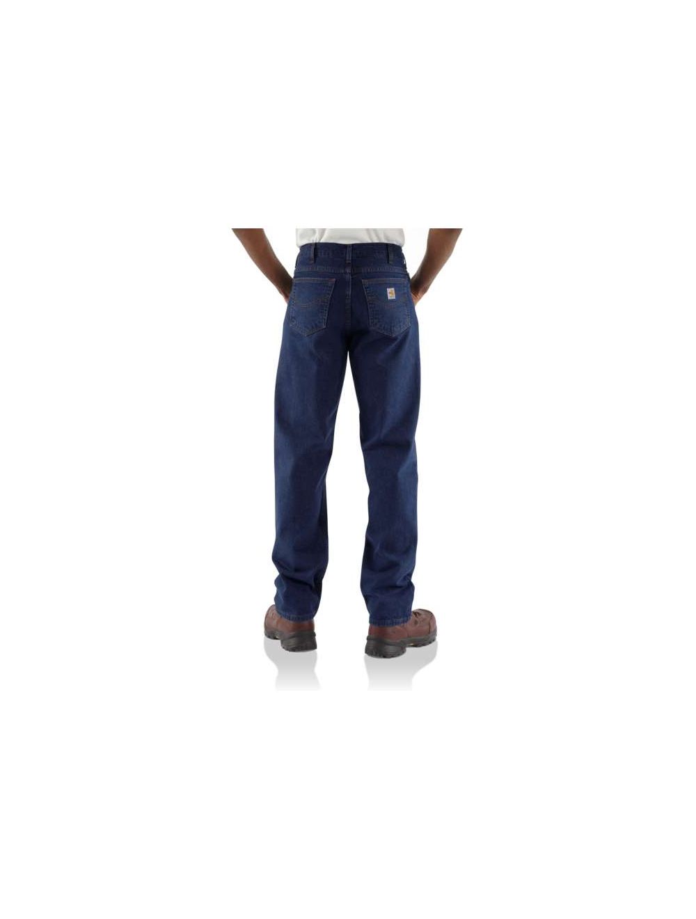Men s Carhartt Flame Resistant Signature Denim Jean Relaxed Fit
