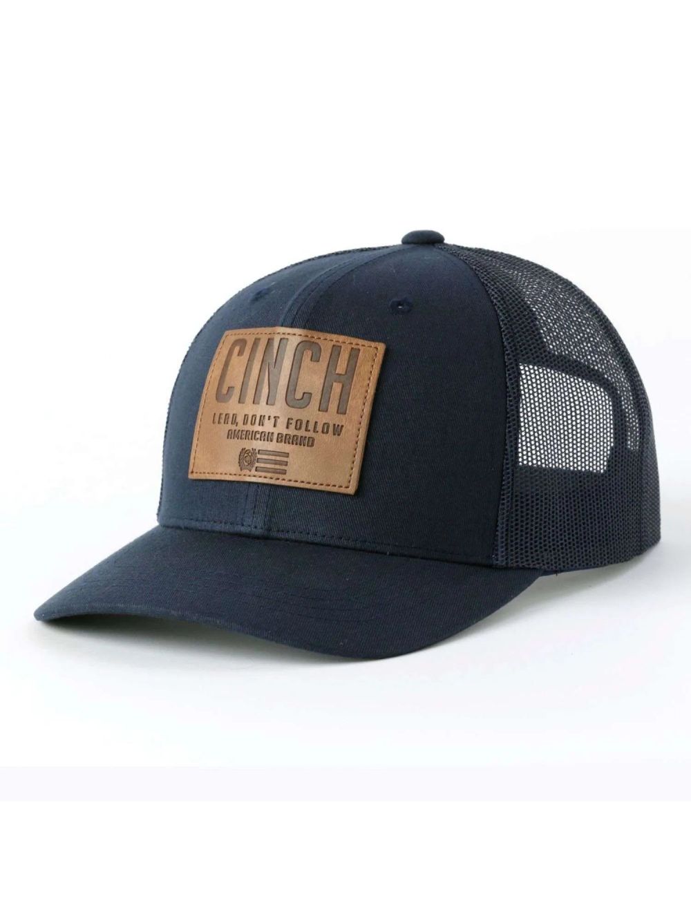 adwysdキャップ Cinch Men's Lead Don't Follow Trucker Cap