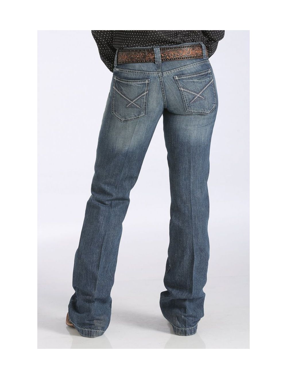 Cinch Women s Bailey Low Rise Relaxed Fit Straight Leg Jean
