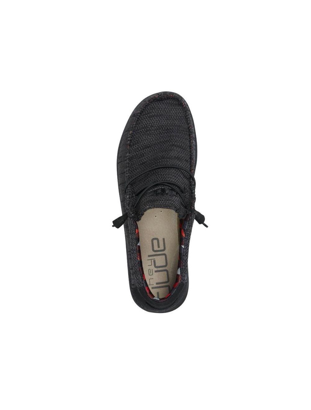 Hey Dude Men s Shoe Wally Sox Jet Black