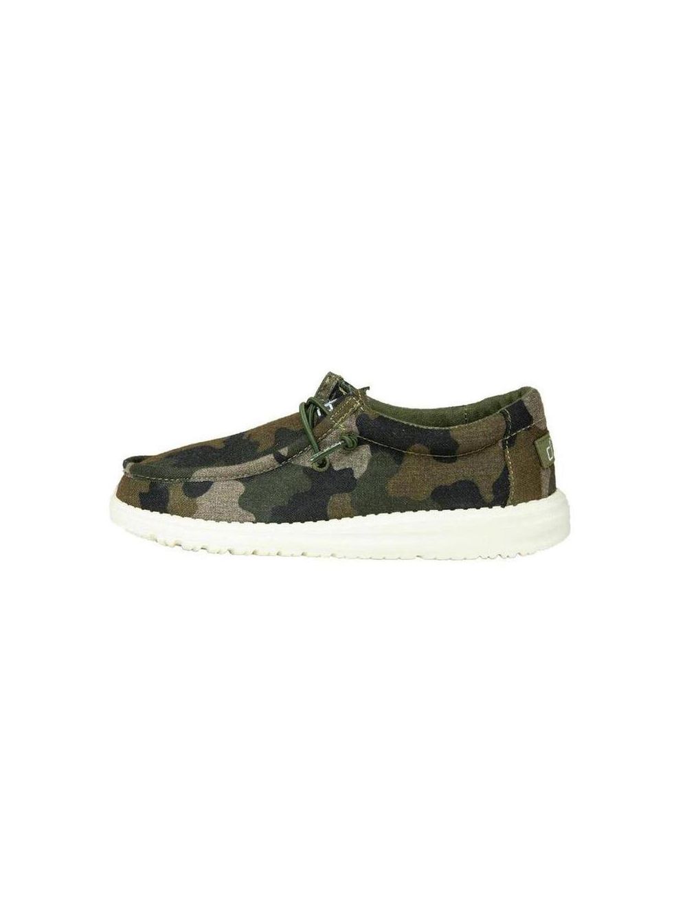 Hey Dude Wally Linen Youth Camo