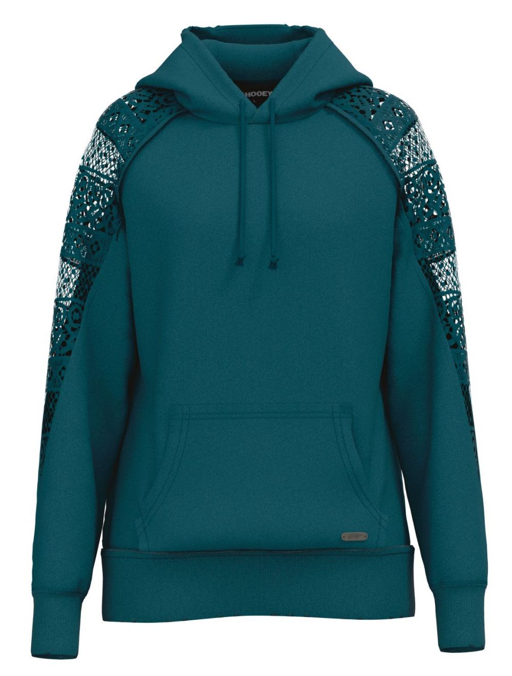 Hooey Women s Chaparral Hoody Teal W Crochet Mesh
