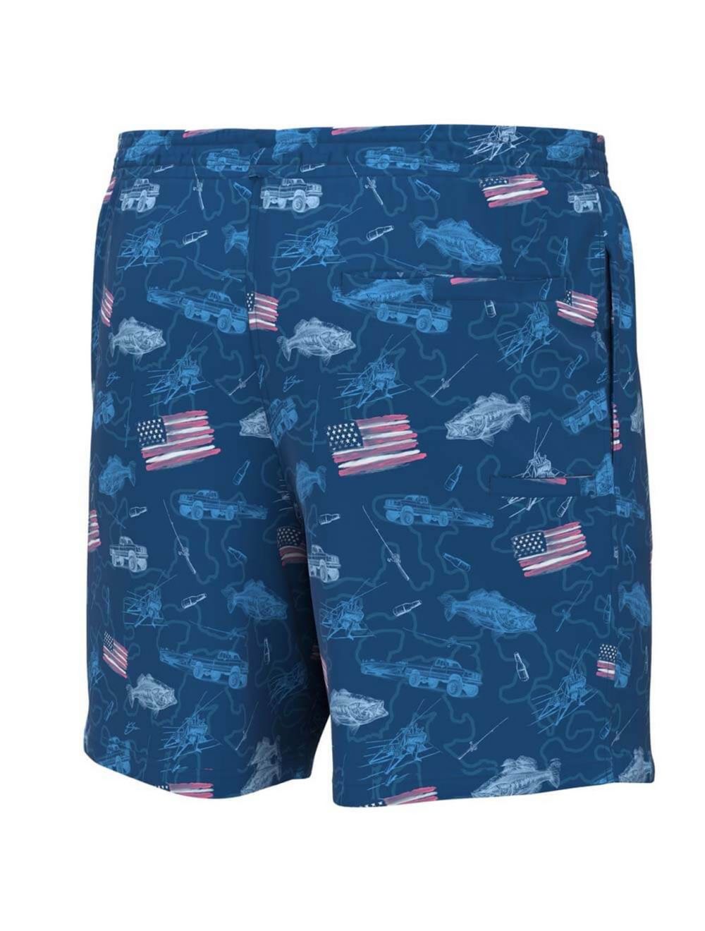 Huk cheap swim trunks