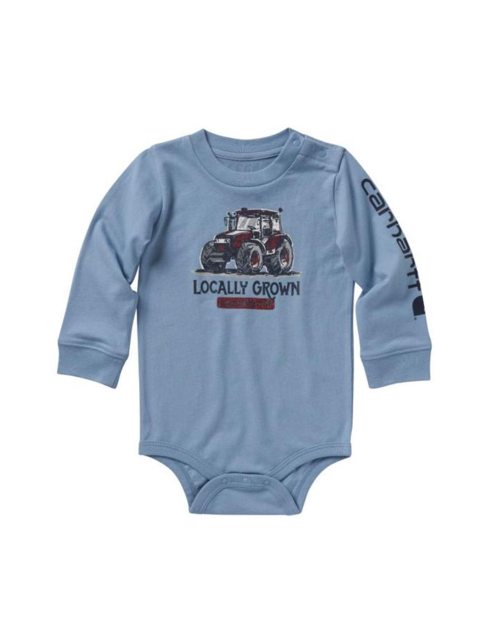 Carhartt Boys Long Sleeve Tractor Bodysuit