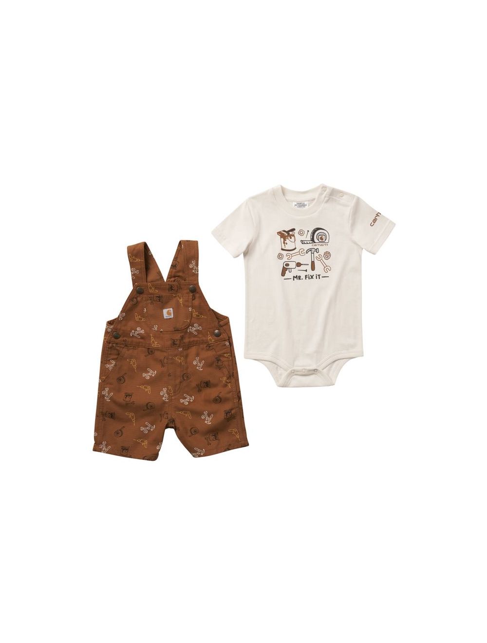 Carhartt Infant Boy's Overall Set