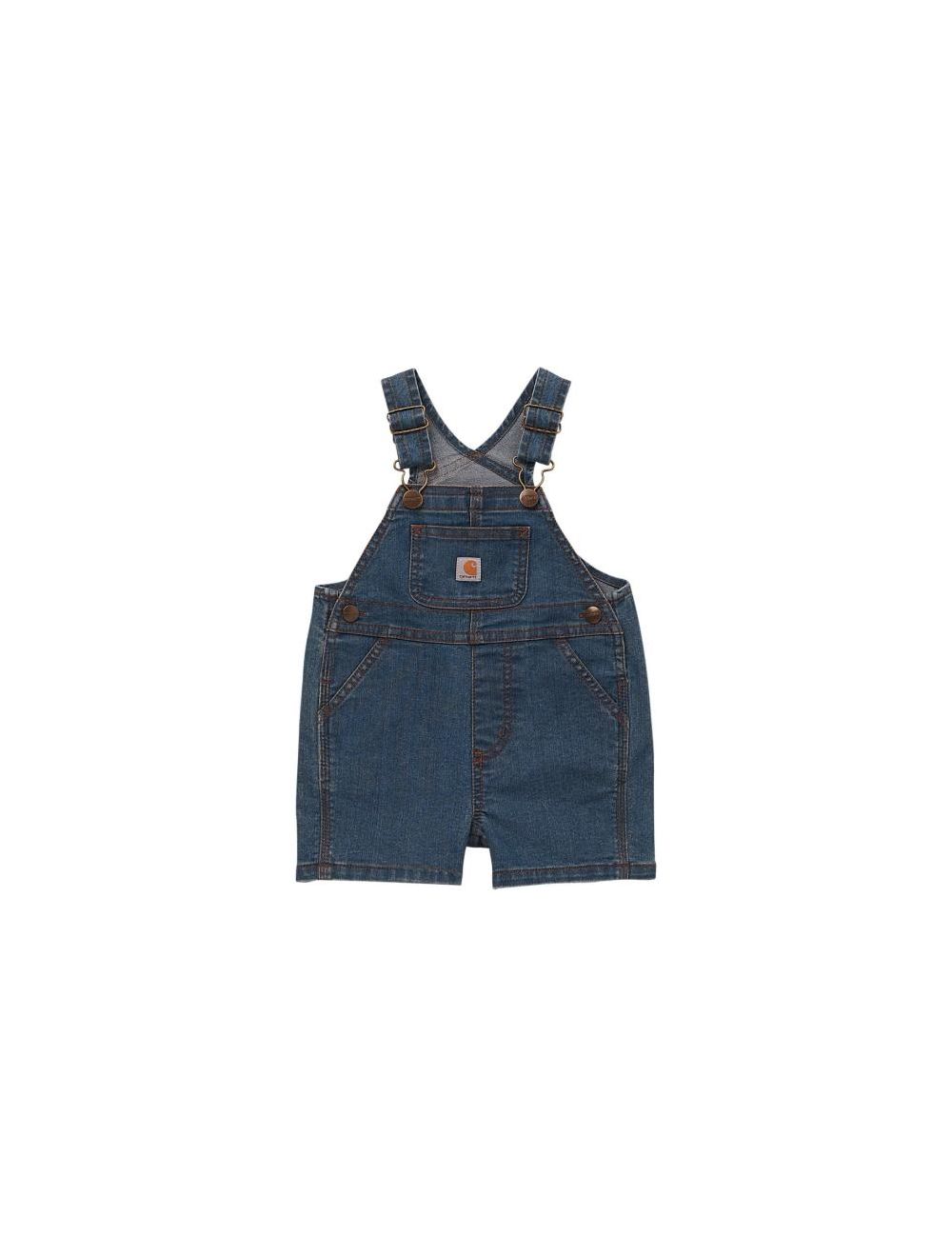 Carhartt Infant Rugged Flex Loose Fit Denim Shortall