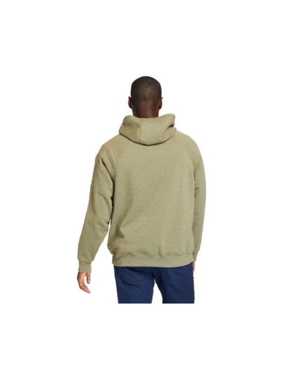 Timberland Men s pro embossed Logo Work Hoodie Olive Heather