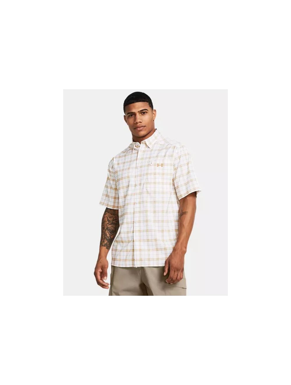 Under Armour Men s Drift Tide 2.0 Plaid Short Sleeve Shirt