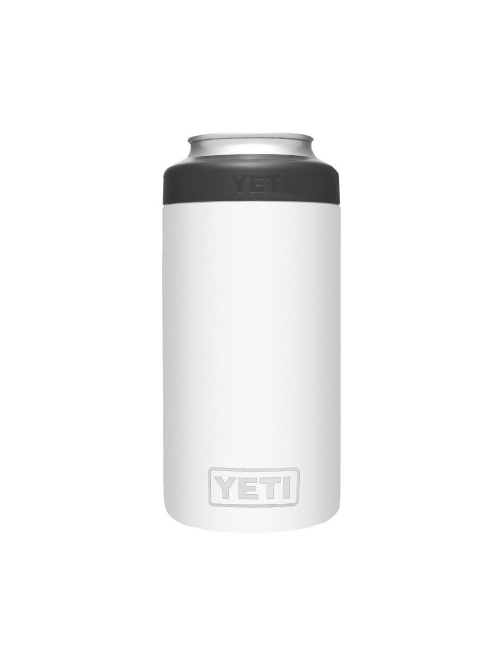 Yeti Rambler 16 oz Colster Tall Can Cooler Stainless Steel