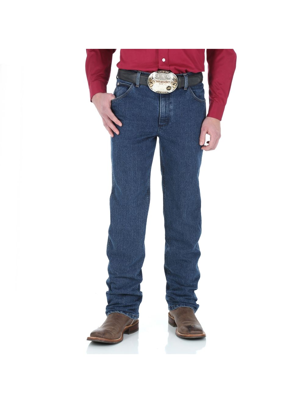 Wrangler Men's Premium Performance Advanced Comfort Cowboy Cut® Slim Fit  Jean