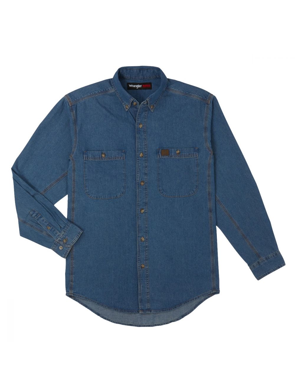 Short-Sleeved Denim Workwear Shirt - Men - Ready-to-Wear