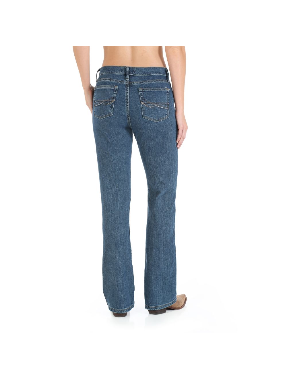 As Real As Wrangler® Misses Classic Fit Boot Cut Jean
