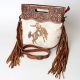 American Darling Women's Bronc Cowhide Purse