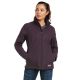 Ariat Women's Rebar Stretch Canvas Softshell Jacket Plum Perfect