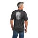 Ariat Men's Charger Vertical Flag T-Shirt