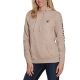 Ariat Women's Logo Oatmeal Pullover Sweatshirt