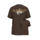 Ariat Youth Bronc Buster Brown Heather Graohic T-Shirt