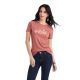 Ariat Women's Ariat Wheat Script T-Shirt Red Clay